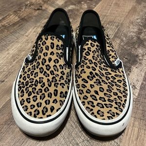 ‼️LAST CHANCE‼️ Vans Leopard Slip On. These will be gone by 2/09.Taking offers!